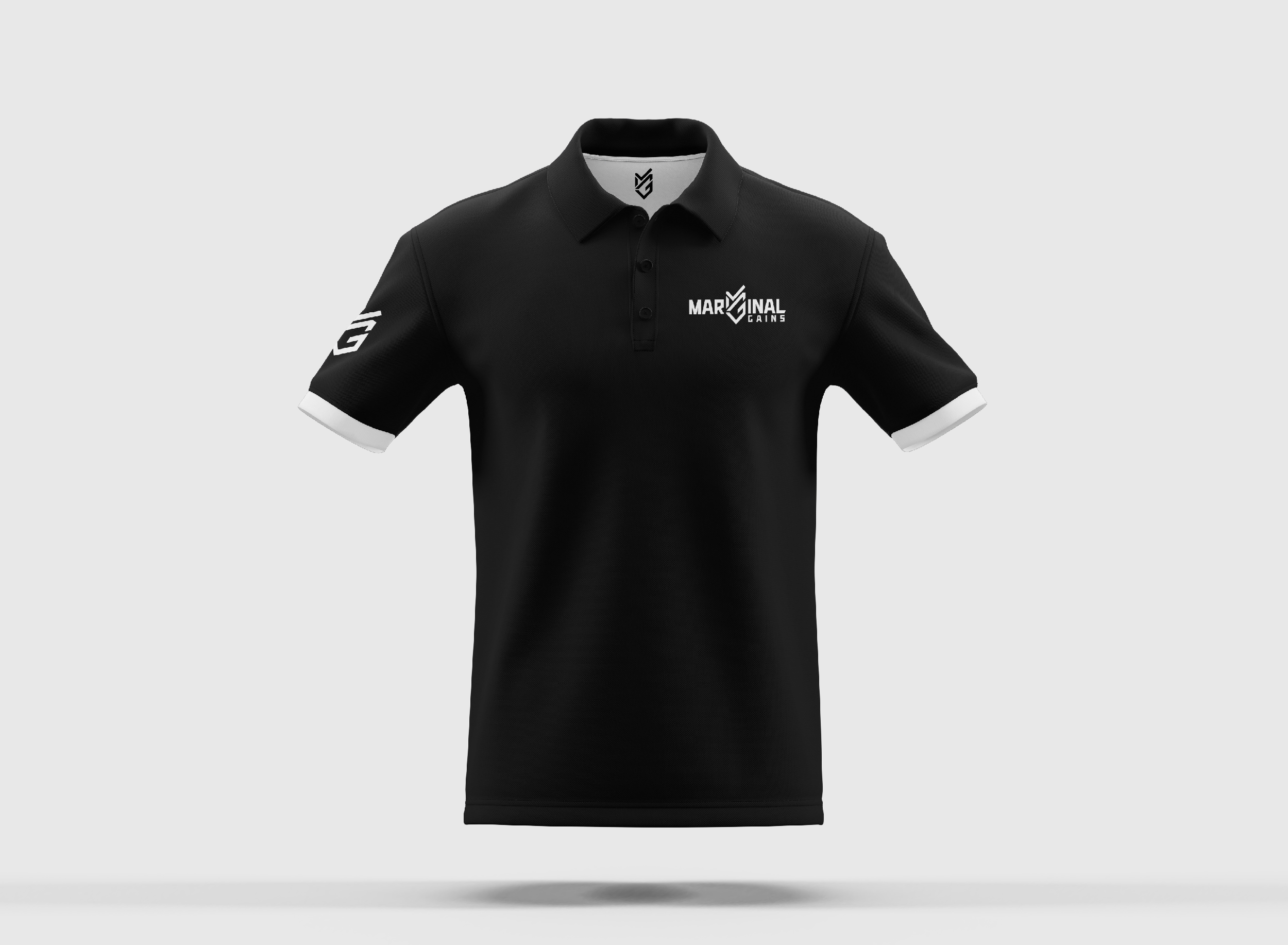 Sleek and professional golfing polo shirt uniform design