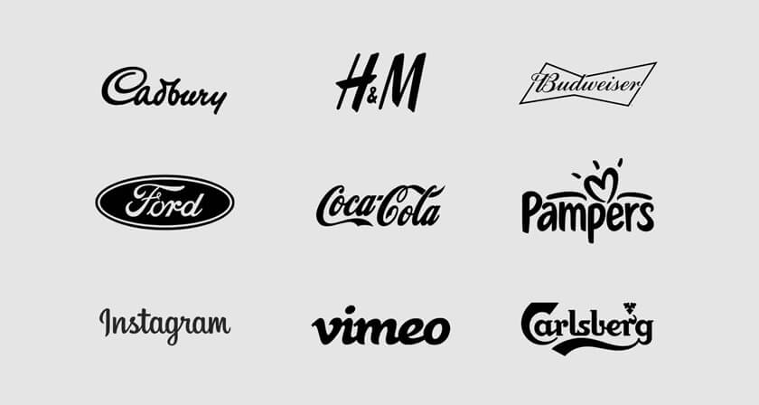 Famous logos and their fonts